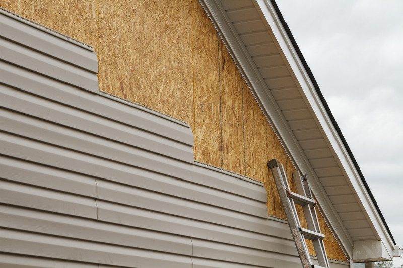 Garage Vinyl Siding Replacement