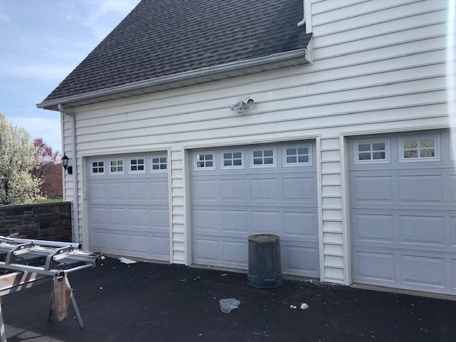 Garage Vinyl Siding Replacement